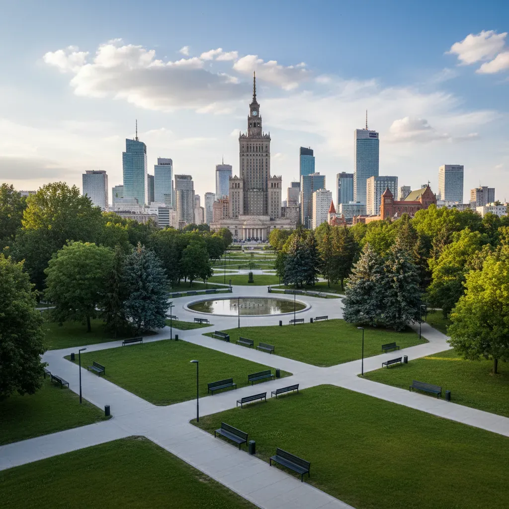 Tajemniczy ogród w Warszawie? Ten park skrywa niezwykłe rzeźby, o których mało kto wie