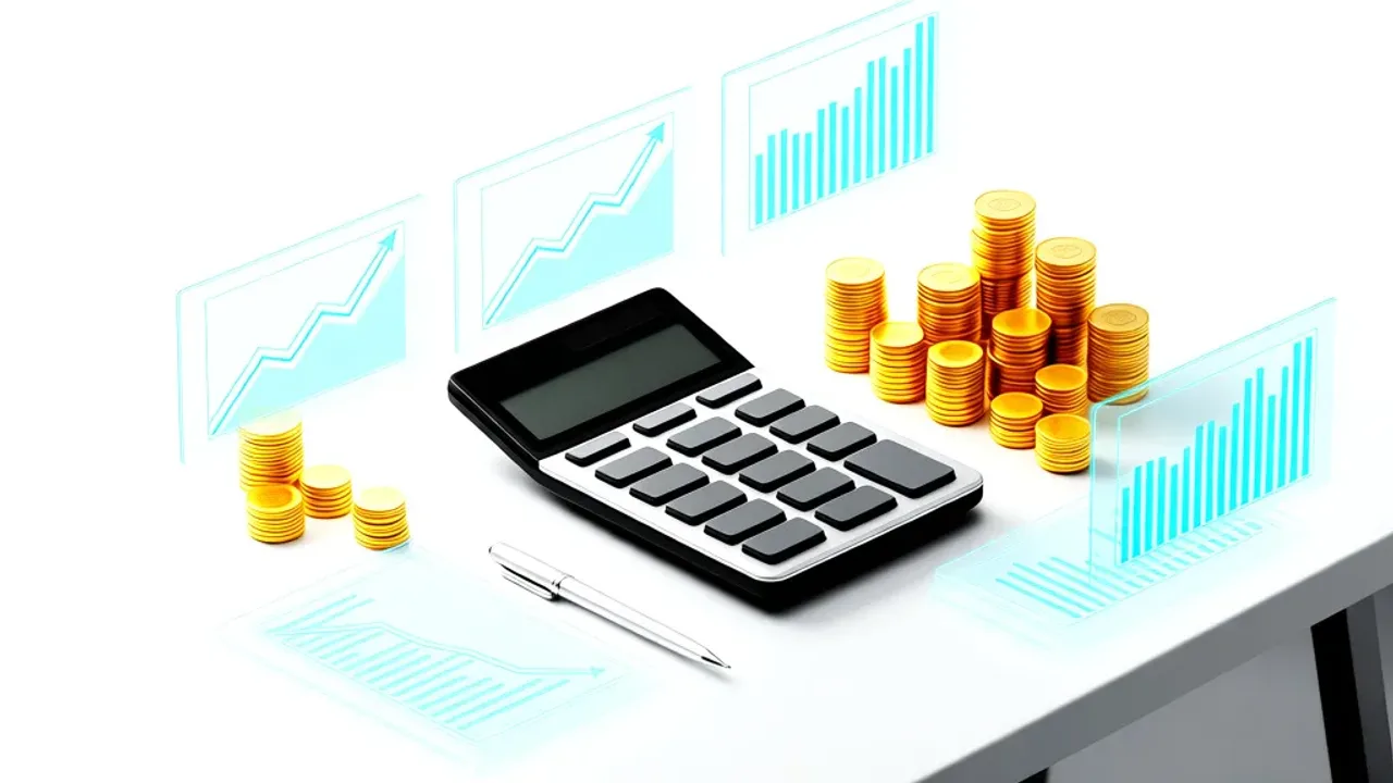 5900 netto ile to brutto? Aktualne wyliczenia wynagrodzenia w 2026 roku Kalkulator finansowy na biurku ilustrujący wyliczenie 5900 netto ile to brutto.