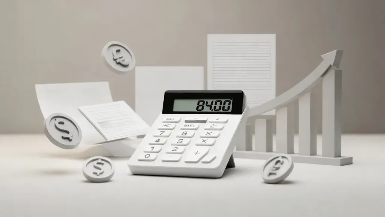 8400 netto ile to brutto? Praktyczny przewodnik i kalkulator płac 2026 Kalkulator finansowy na biurku ilustrujący wyliczenie 8400 netto ile to brutto.