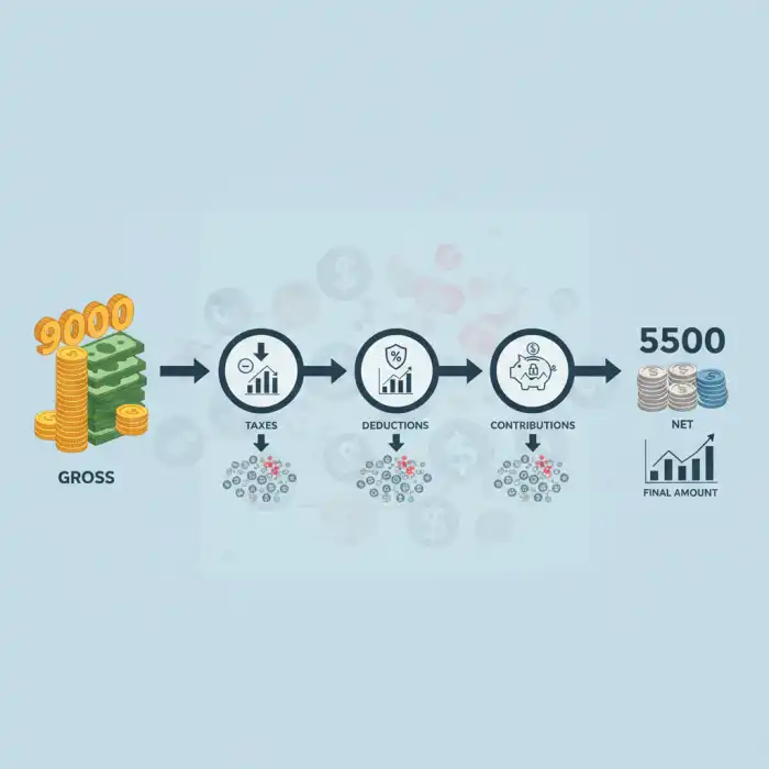9000 brutto ile to netto? Sprawdź 9000 zł brutto na umowie o pracę i B2B