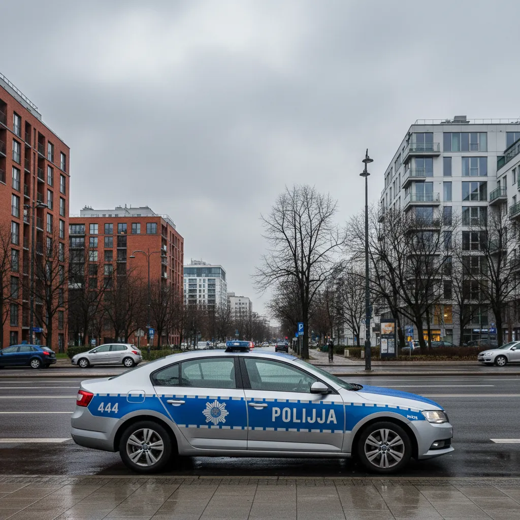 Tragiczny finał policyjnej interwencji w Warszawie. Mężczyzna wypadł z trzeciego piętra, próbując uciec przed funkcjonariuszami