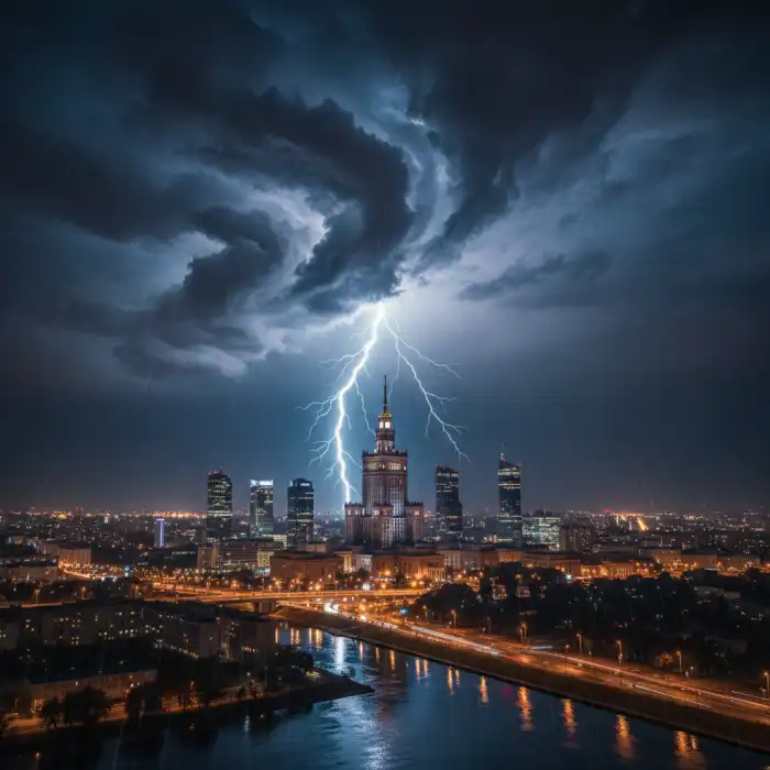 Sennik burza: Znaczenie snu o burzy z piorunami, interpretować sen