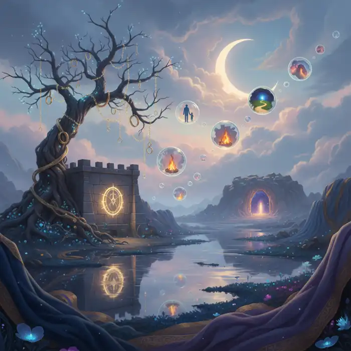 Sennik mąż: Znaczenie snów o mężu, zdrada, zmarły mąż, interpretacja, małżeństwo Symboliczna wizualizacja snów o mężu według sennik mąż.